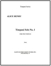 TIMPANI SOLO #1 cover